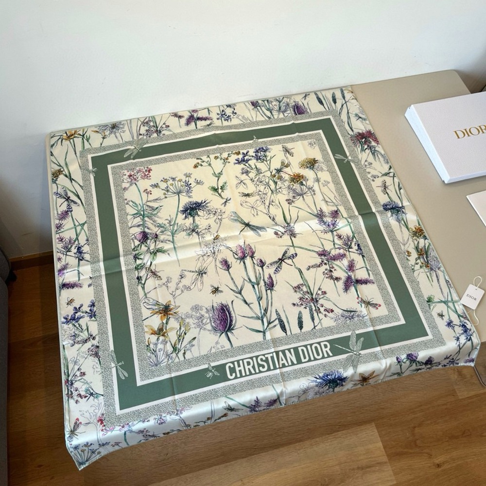 Dior Silk Square Scarf